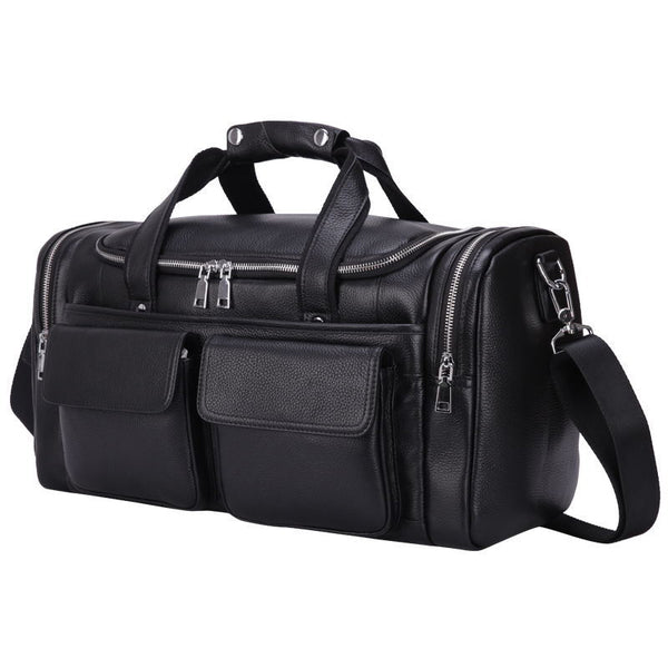 duffel bag for work travel Leather Travel Bag Duffel Bag Gift For Men Shoulder Messenger Duffle Bag  Men Business Travel Bag Weekender Bag Overnight Bag