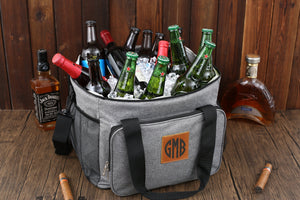 Personalized Groomsmen Gift Cooler Bag, Engraved Beer Cooler Bag, Best Man Insulated Bag, Wedding Party Gift, Golf Cooler, Lunch Cooler Bag