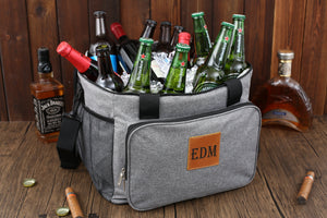 Personalized Groomsmen Gift Cooler Bag, Engraved Beer Cooler Bag, Best Man Insulated Bag, Wedding Party Gift, Golf Cooler, Lunch Cooler Bag