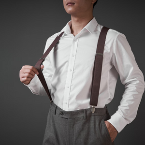 Personalized Wedding Groomsmen Mens Suspenders