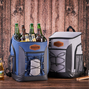 Personalized Best Man Proposal Gift, Beer Cooler Backpack, Engraved Hiking Beach Picnic Cooler