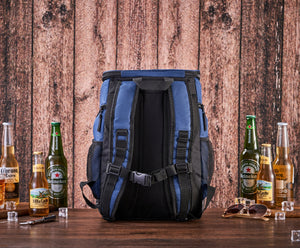 Personalized Groom Gift, Groomsmen Beer Cooler Backpack, Engraved Hiking Beach Picnic Cooler