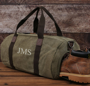 BULK SALE Groomsmen Gift Duffle Bag, Set of 5+ Men's Duffle Bag, Overnight Bag, Weekender Bag