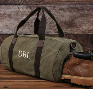 BULK SALE Groomsmen Gift Duffle Bag, Set of 5+ Men's Duffle Bag, Overnight Bag, Weekender Bag