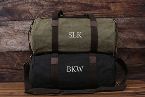 BULK SALE Groomsmen Gift Duffle Bag, Set of 5+ Men's Duffle Bag, Overnight Bag, Weekender Bag