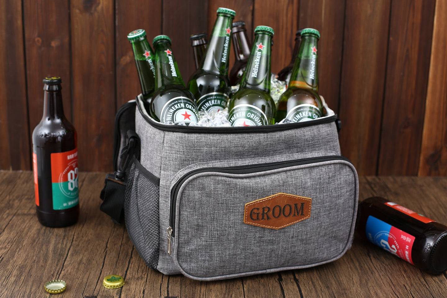 Personalized Groomsmen Cooler Bag, Golf Lunch Cooler Bag, Insulated Beer Cooler Bag, Gifts For Men