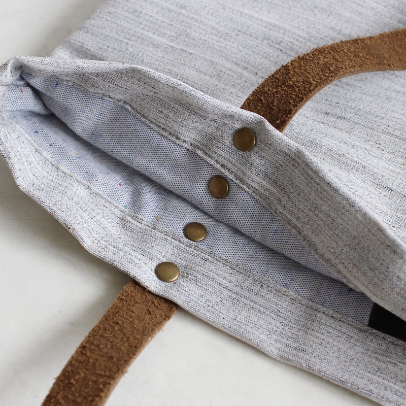 Canvas Tote Bag, Ladies Accessory Purse, Cotton Designer Handbag, Gifts for Mom, Beach Bag - echopurse