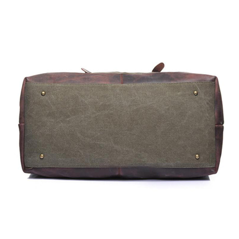 Canvas Travel Bags Vintage Duffle Bags Travel Handbags Shoulder Duffel Bags Mens Holdall Christmas Gifts Khaki
