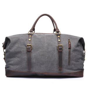 Canvas Travel Bags Vintage Duffle Bags Travel Handbags Shoulder Duffel Bags Mens Holdall Christmas Gifts - echopurse