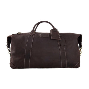 Crazy Horse Leather Travel Bags Vintage Duffle Bags Weekend Bags Men's Duffel Bags Shoulder Travel Bags - echopurse