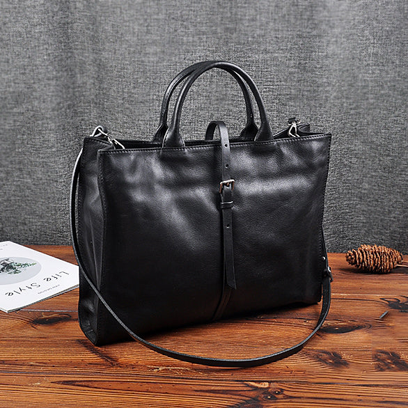 Genuine Leather Tote Bag, Oversize Work Bag, Christmas Gifts Genuine Leather Tote Bag, Oversize Work Bag, Christmas Gifts