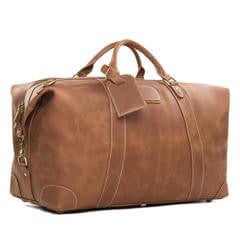 Handmade Top Grain Leather Weekender Bag, Men's Duffle Bag, Travel Bag DZ07 - echopurse