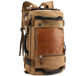 High-Grade Men's Luggage Bag, Shoulder Bag, Canvas Travel Backpack, Handbag KA208 - echopurse