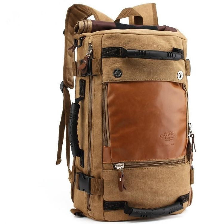 Ibagbar canvas backpack travel bag store
