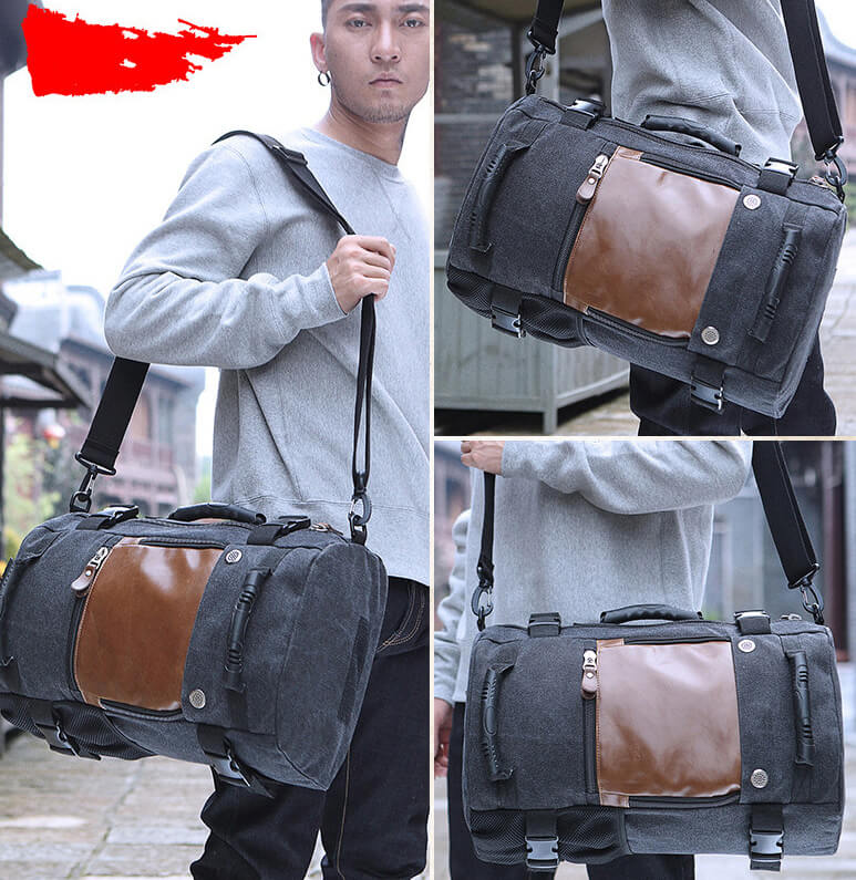 Mens online canvas luggage