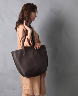 Large Tote Bag, Women's Handbag, Vintage Leather Bag, Shopping Purse 8932 - echopurse