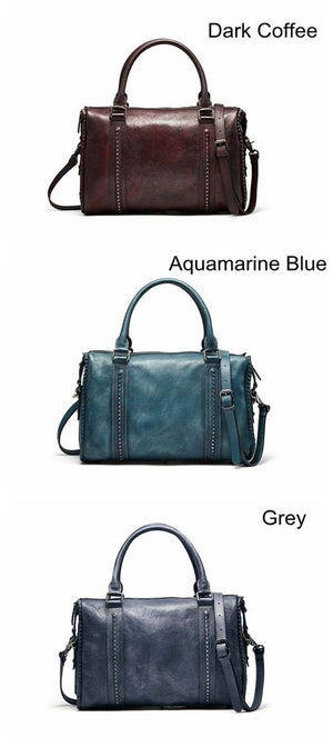 Leather Travel Bag, Crossbody Bag For Women, Leather DSLR Camera Bag - echopurse