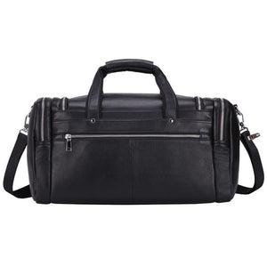 Leather Travel Bag Duffel Bag Gift For Men Shoulder Messenger Duffle Bag Men Business Travel Bag Weekender Bag Overnight Bag - echopurse
