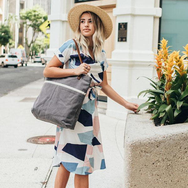 Lightweight Camera Bag, DSLR Camera Totes, Canvas Tote Bag, Diaper Bag - echopurse