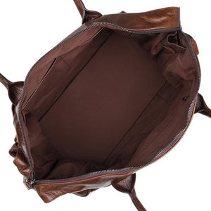 Men Travel Bag Leather Duffel Bag Tote Weekender Bag Vintage Overnight Bag Christmas Gifts - echopurse