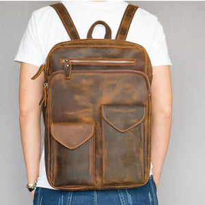Handmade Backpack Retro Backpack, School Bags, Christmas Gifts - echopurse