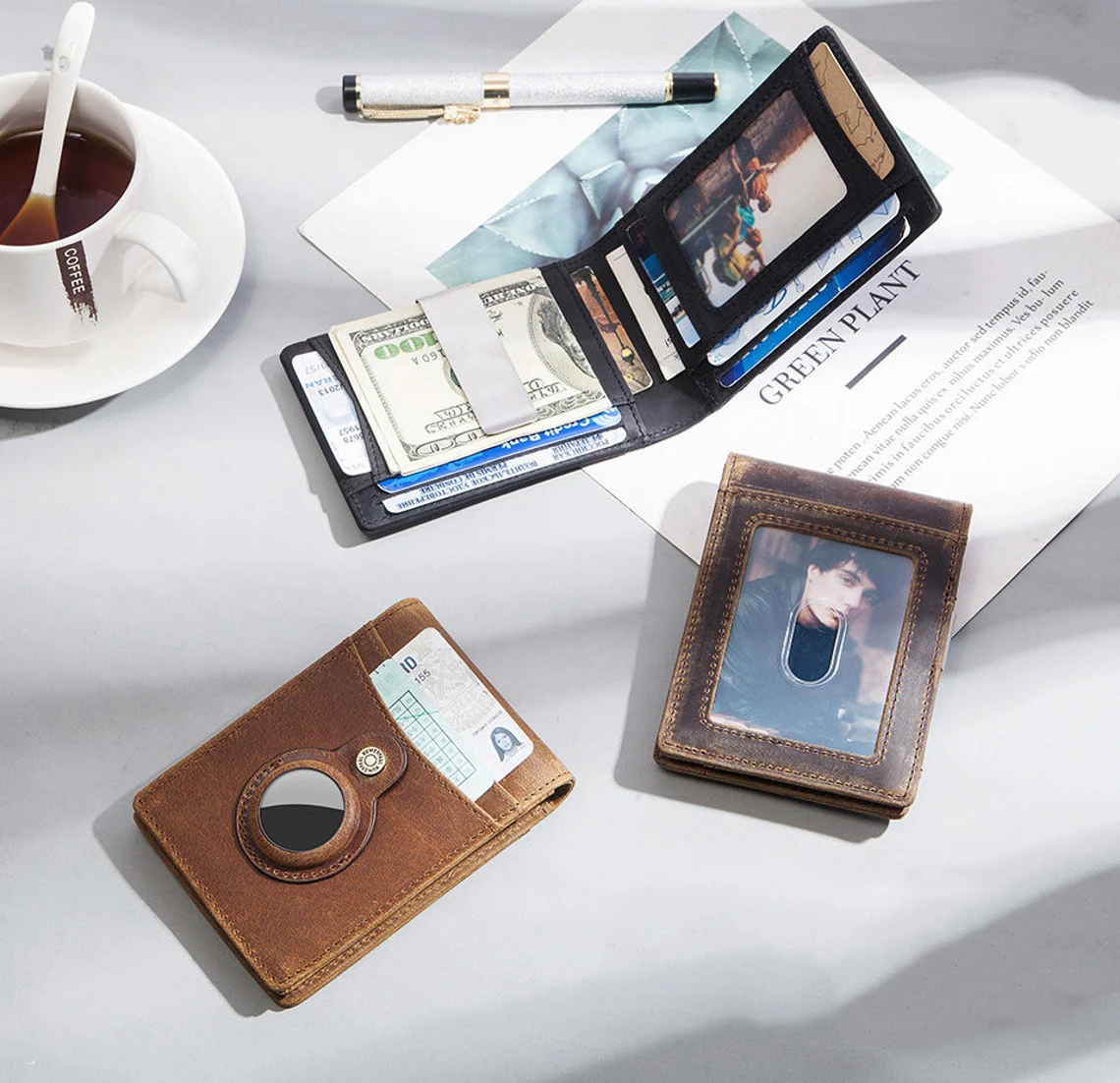 AIRTAG MONEY CLIP WALLET