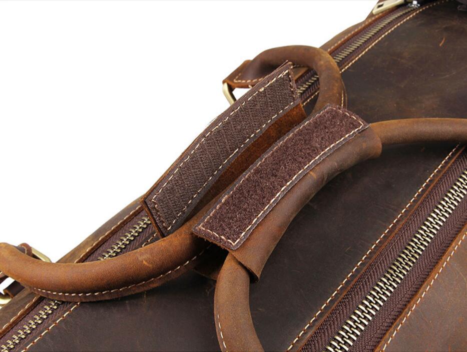 Travel Bag Weekender Bag Duffel Bag Men Overnight Bag Leather Luggage Bag Christmas Gifts - echopurse