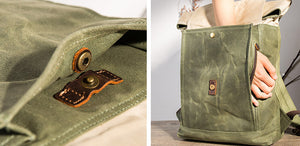 Vintage School Backpack, Laptop Rucksack, Travel Bag BM5191 - echopurse