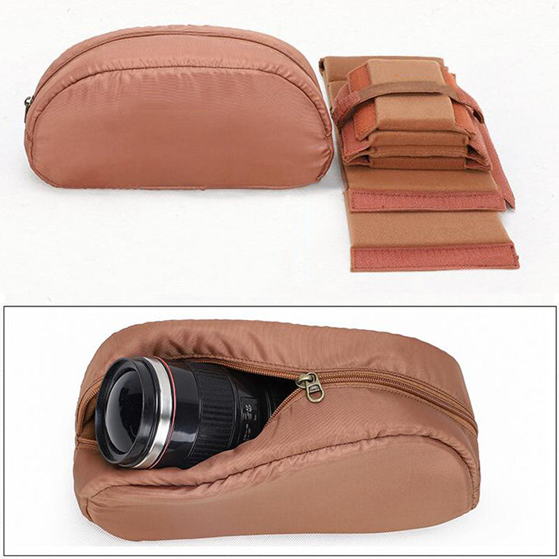 Waterproof Canvas Camera Backpack Waxed Canvas DSLR Camera Backpack Travel Backpack QSMD1383 - echopurse