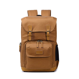 Waterproof Canvas DSLR Camera Backpack Canvas Camera Backpack Men Travel Backpack - echopurse