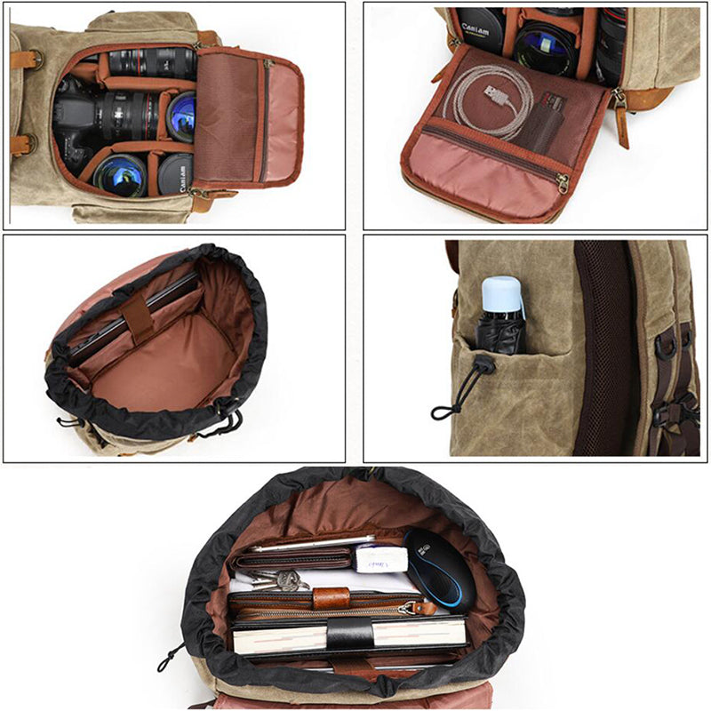 Laptop top camera bags