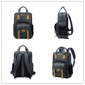 Waterproof DSLR Camera Backpack Canvas Camera Backpack Travel Backpack - echopurse