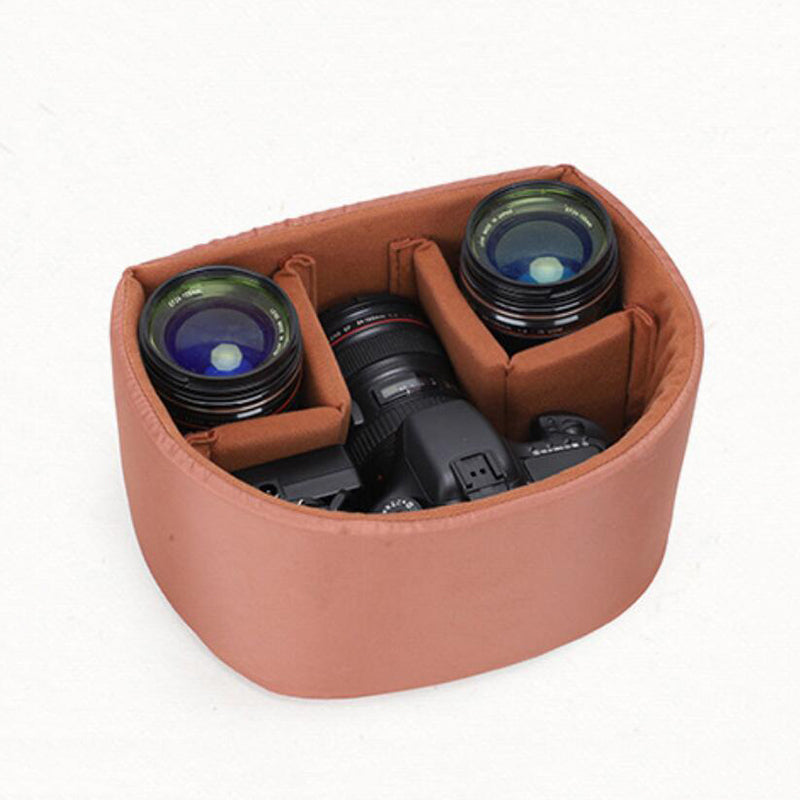 Waxed Canvas Camera Backpack Retro DSLR Camera Backpack Waterproof Laptop Backpack - echopurse