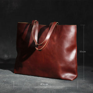 Womens Tote Bags, Handcraft Leather Totes, Vintage Style Handbags, Shopping Bag 1001 - echopurse