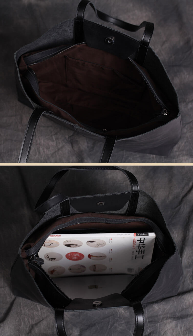 Womens Tote Bags, Vintage Style Leather Bag, Shopping Bag, Shoulder Purses 2005 - echopurse